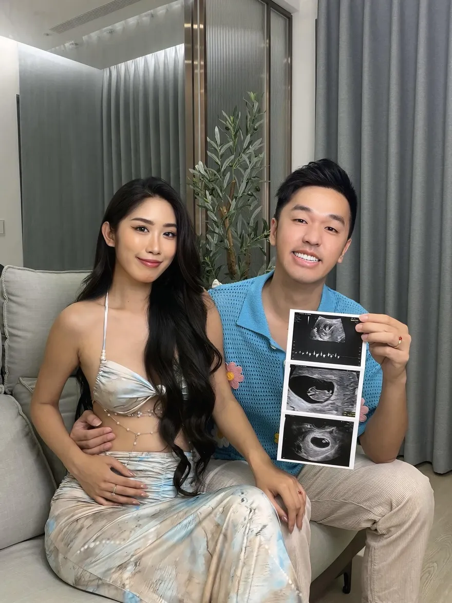 《瘋神》香蕉宣布當爸！與辣妻甜曬超音波照　迎接「辣蕉皮」