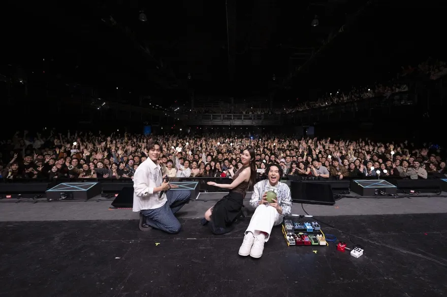 告五人美國開唱！台下全學霸「背景驚人」　笑喊：不能講沒營養的東西