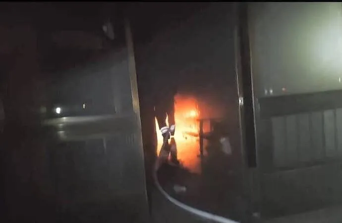 嘉義恐怖「民宅爆炸」！秒陷火海1人燒燙傷送醫搶救