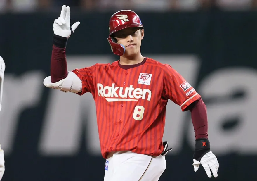 日職/洋聯打擊王！辰己涼介連7戰敲安　監督大讚貢獻度高