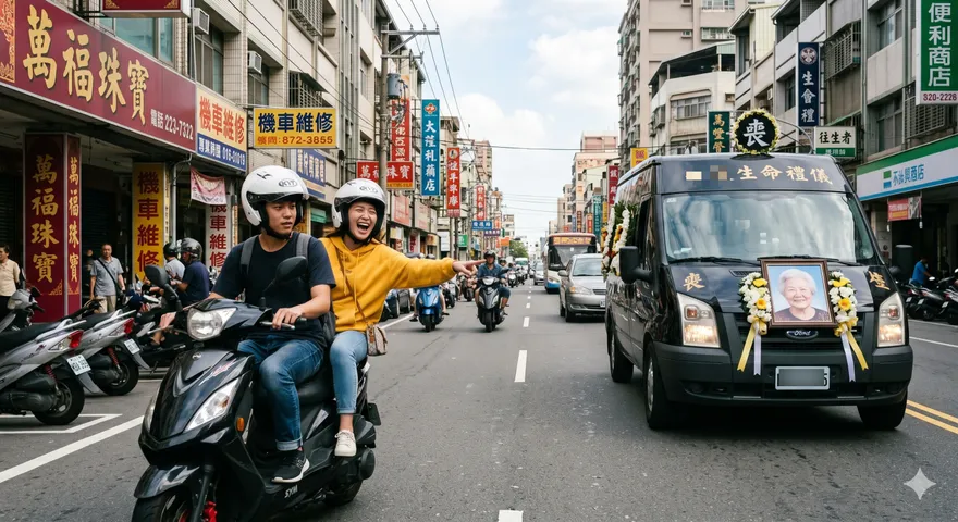 靈異錯別字/女大生譏靈車遺照「嬤太醜」　慘遭多鬼附身