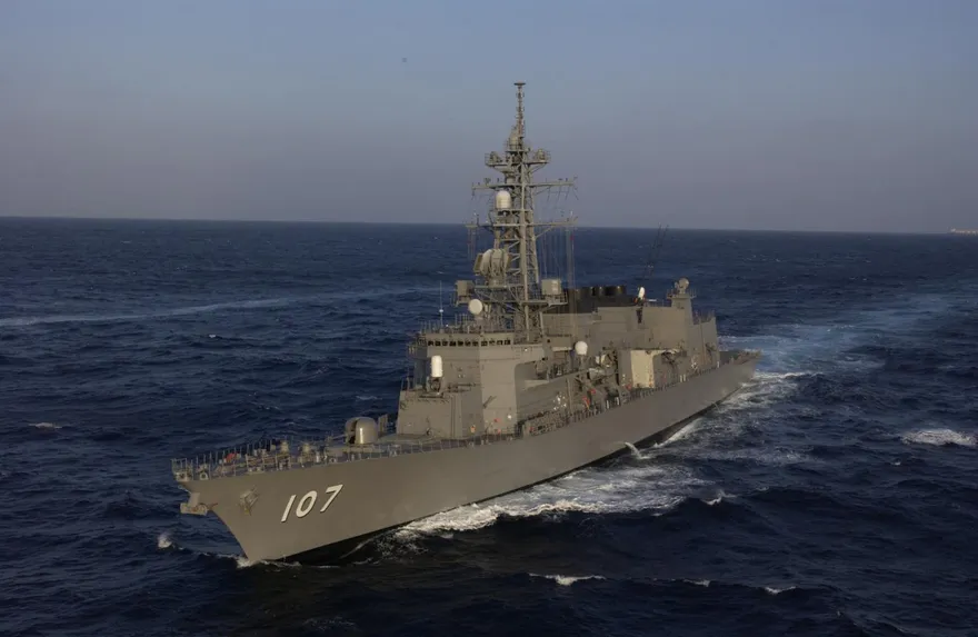 日本村雨級驅逐艦穿越海峽　國防部：有效掌握無評論