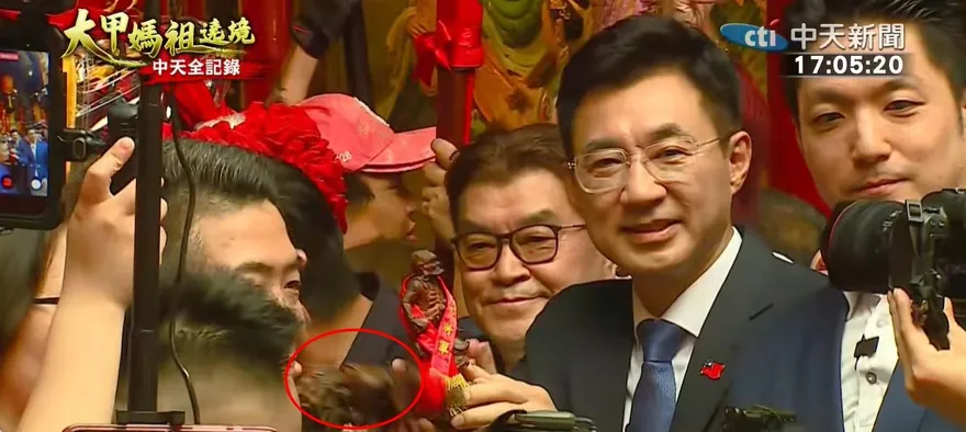 大甲媽祖上轎典禮「千里眼跌倒」　廖大乙：主事者應謹言慎行