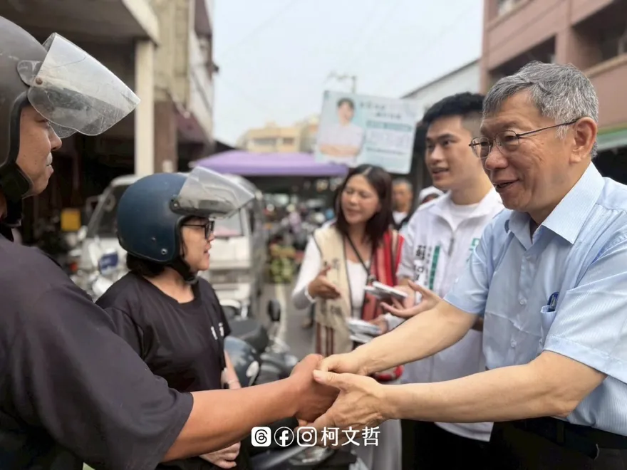 柯文哲掃街遭噴辣椒水！首發聲：學會與不喜歡的人相處是民主功課