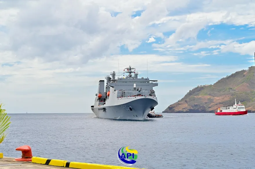 慶祝兩國建交45週年　海軍敦睦支隊睽違21年再訪聖文森