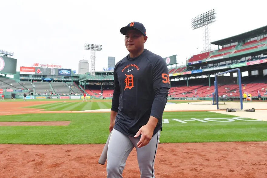 MLB/賽前到綠色怪物底下簽名　李灝宇大聯盟首安再等等