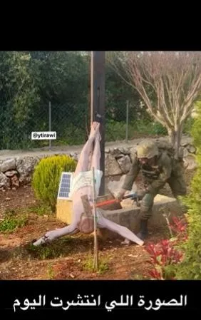 影/以兵大錘敲壞黎巴嫩耶穌像惹公憤　納坦雅胡嚴詞譴責「可恥」