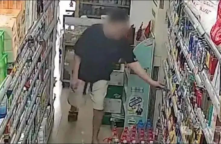 只偷你一家！陸男4天內「9進9出」　同店竊酒被抓獲利僅300元