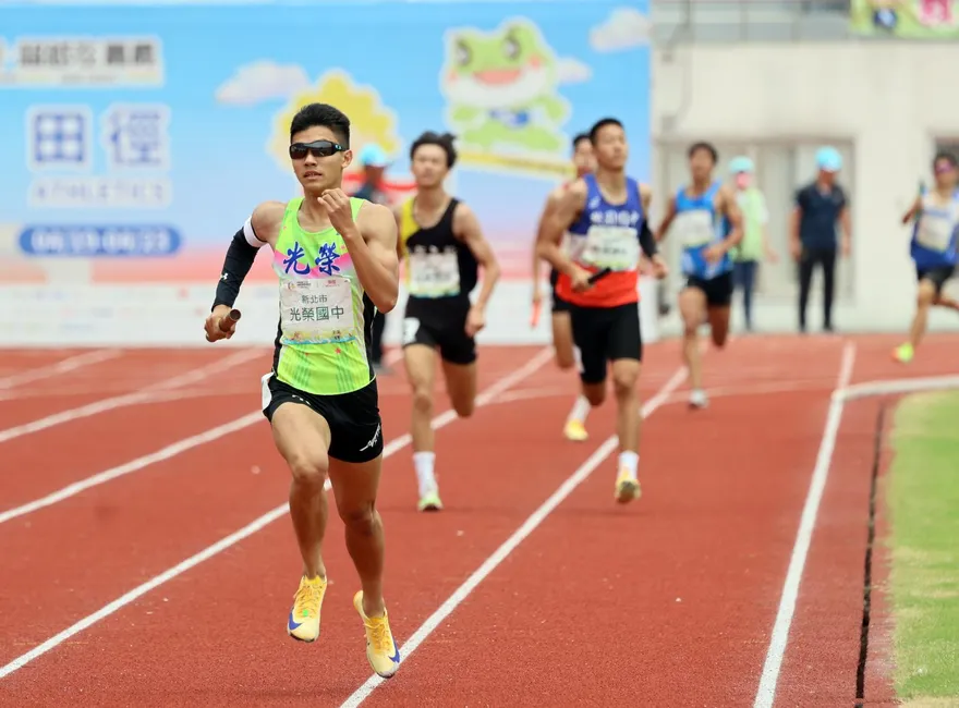 田徑場「最強國中生」！陳予澤10戰全勝　全中運奪5金圓夢