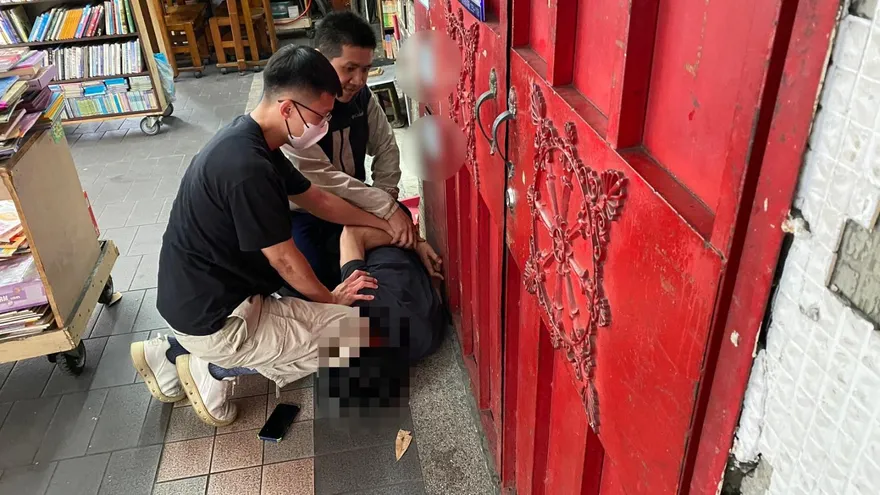 影/「硬闖新北市議會不明人士」抓到了！竟是失聯移工