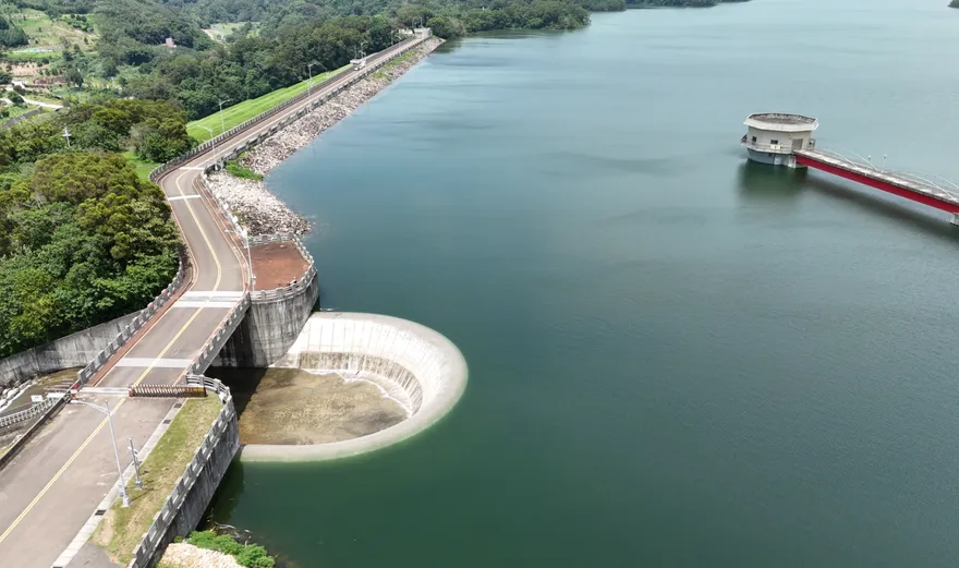 鋒面雨成功解渴！寶山、寶二水庫喝飽飽　水情黃燈轉綠燈