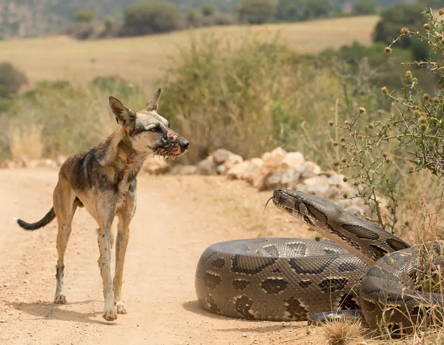影/捨身護30童！印度浪汪大戰毒蛇亡　全村辦葬禮送別狗英雄