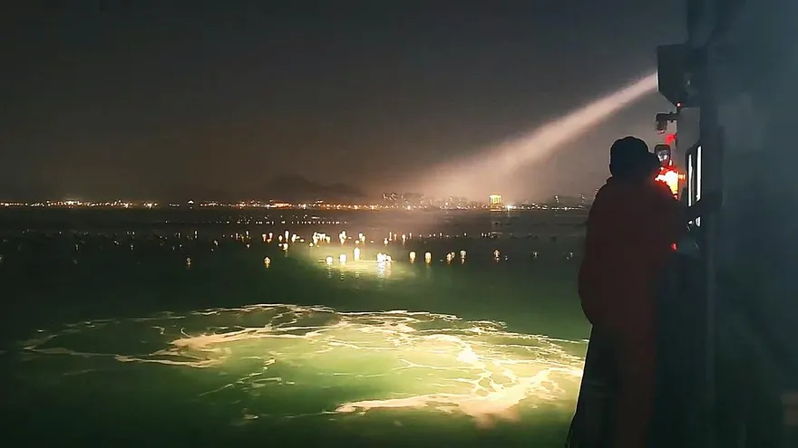 海巡監控科技再建功！　金門查獲男企圖浮潛偷渡出境