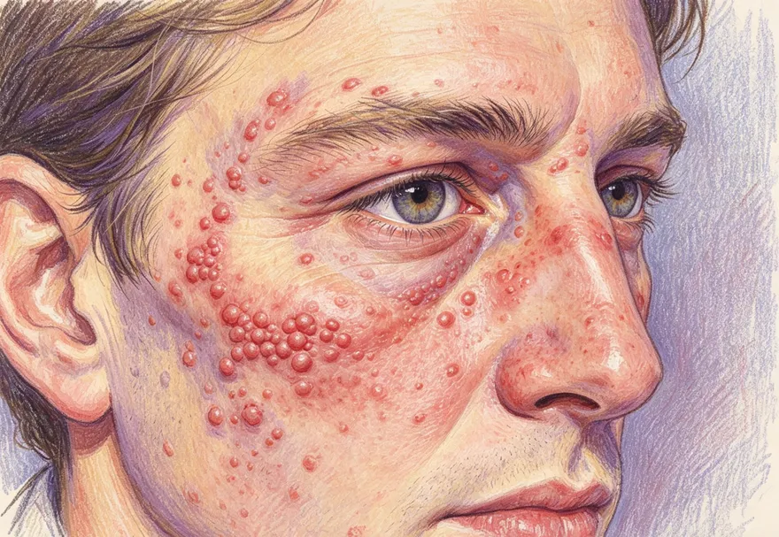 「皮蛇爬到眼周」72小時內治療是關鍵！醫：嚴重恐失明