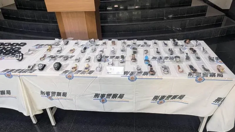 仿冒勞力士等名錶！警搗地下工廠　侵權市值逾8千萬