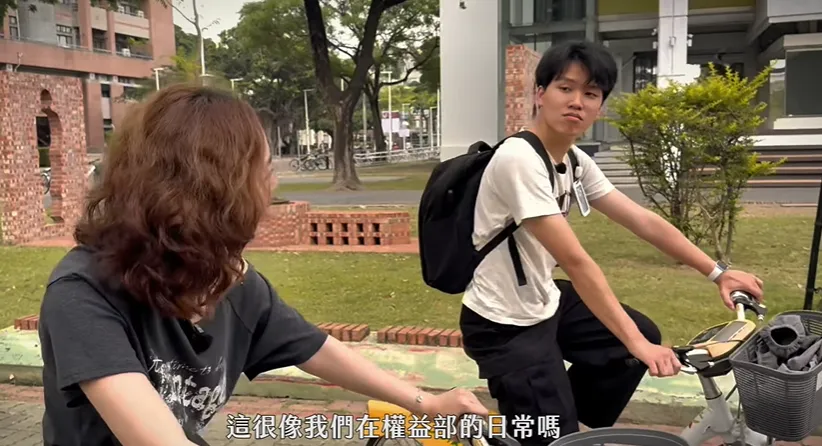 考回醫學系！台中學霸參選成大學生會長　騎單車片引熱議