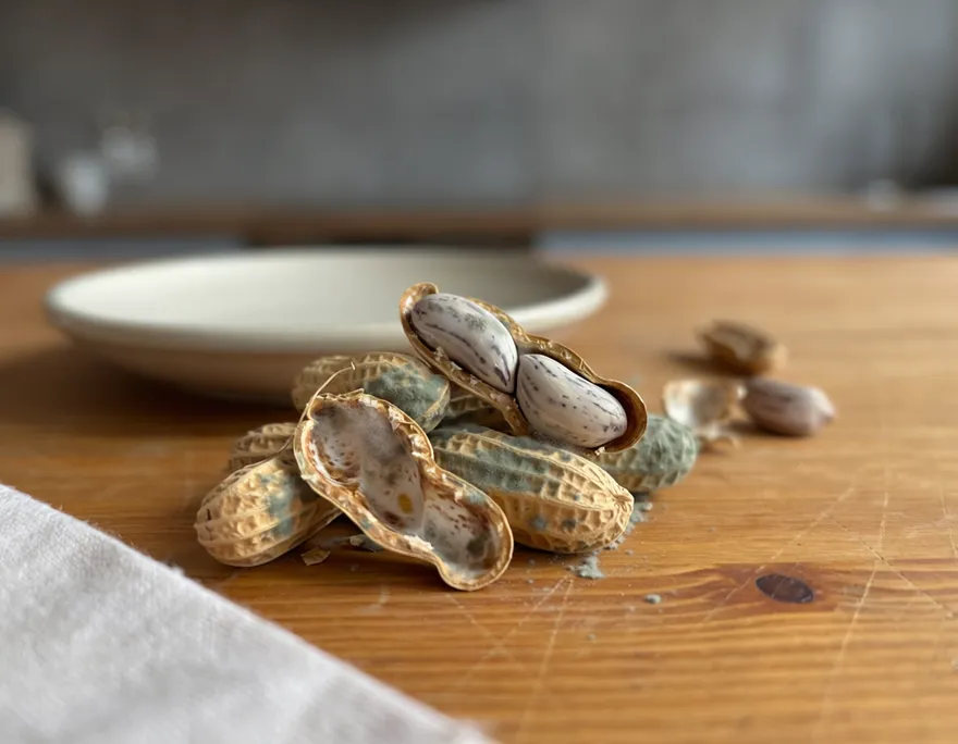 黃麴毒素剉著等？進口花生抽驗率竟低於1成　發霉品曾流入市場