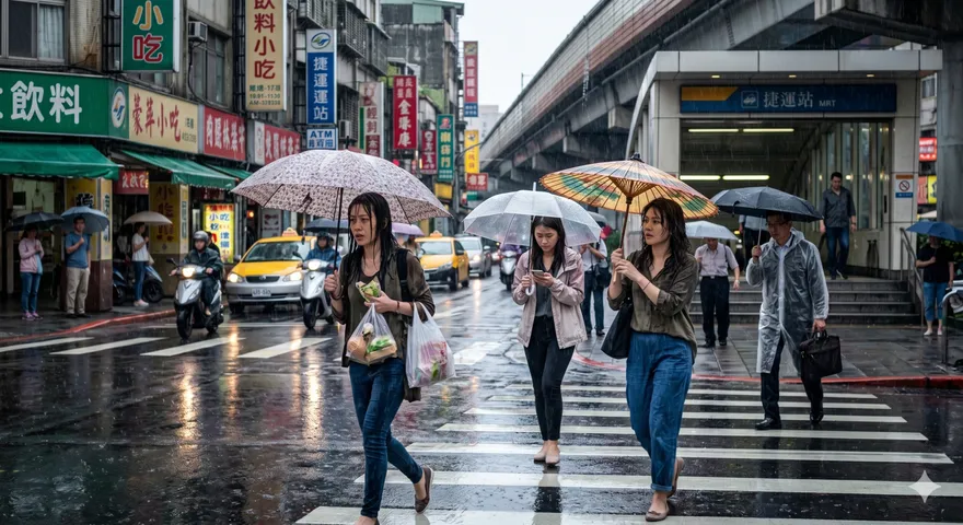 午後鋒面發威！8縣市大雨特報　氣象署籲慎防雷擊與強陣風