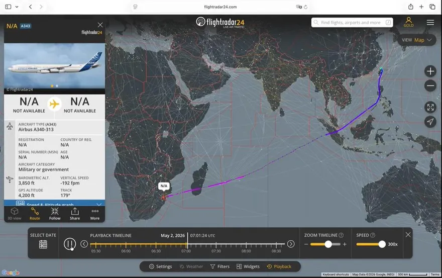「國王專機」助陣！賴清德現身史瓦帝尼　突破大陸封鎖「最高機密」曝光