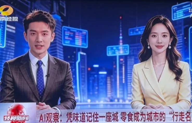 搶飯碗？陸電視台AI主播「聲聲、雙雙」登場　網喊新聞女王成真