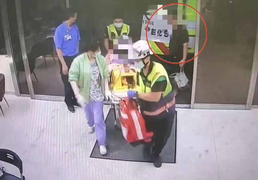 影/救救我老婆！彰化BMW毒駕撞死新婚妻　夫跛腳哭求醫護