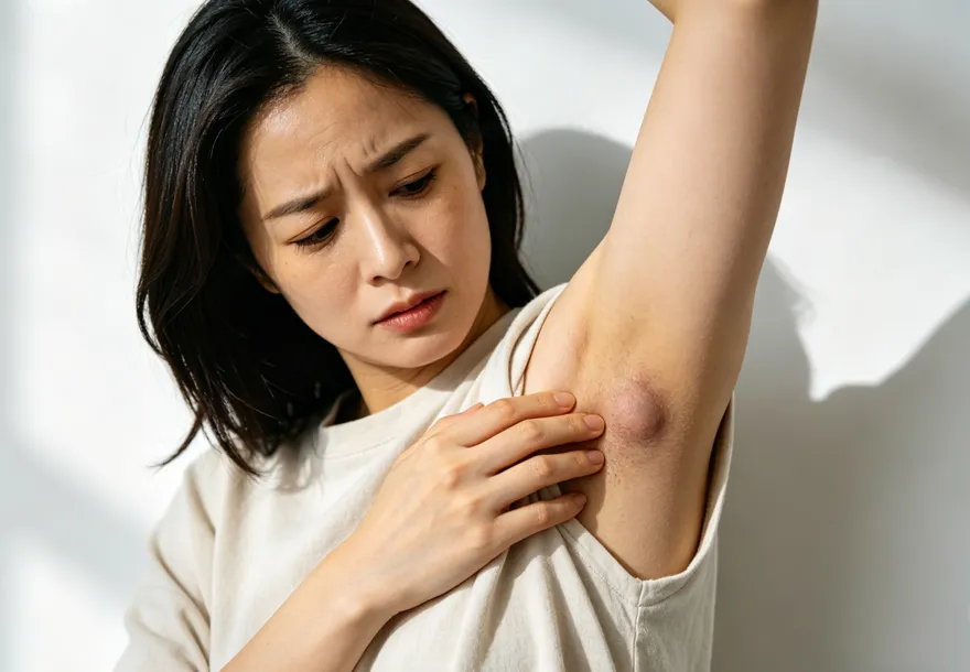 腋下摸到腫塊竟是乳癌轉移！醫揭「淋巴腫大」五大警訊