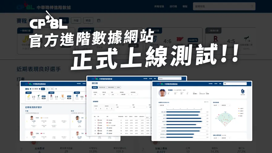 滿足專業球迷！中職結合Trackman打造進階數據網站　上線試營運