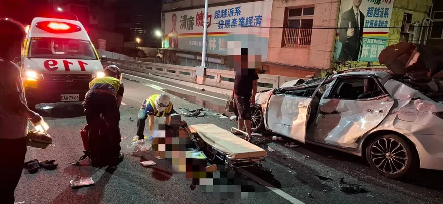 BMW男毒駕釀2死2傷慘劇　出院秒被聲押法院裁准