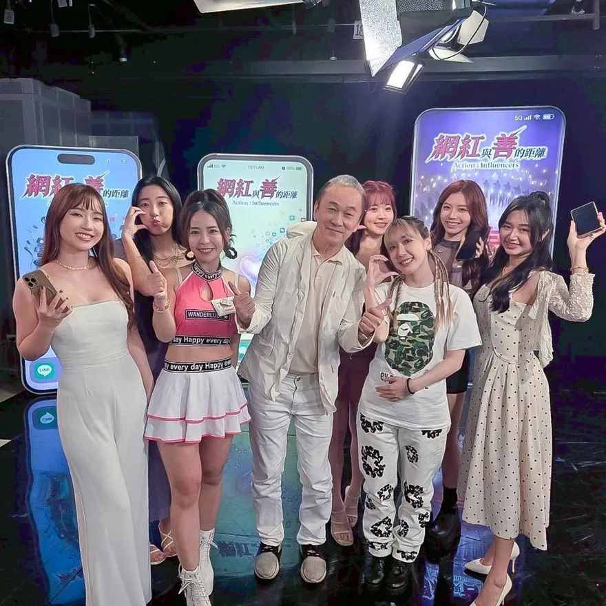 128位網紅集結公益實境秀　《十月圍城》香港名導來台力挺