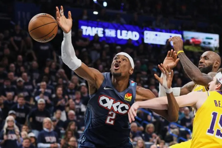NBA/團隊多點開花！衛冕軍雷霆輕取湖人　系列賽2連勝