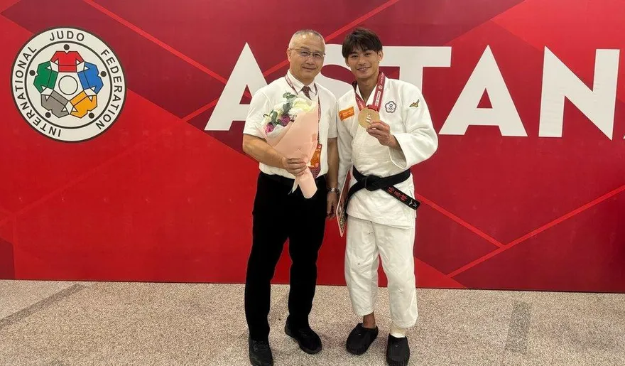 楊勇緯哈薩克大滿貫賽奪銅　獲勝難掩激動情緒