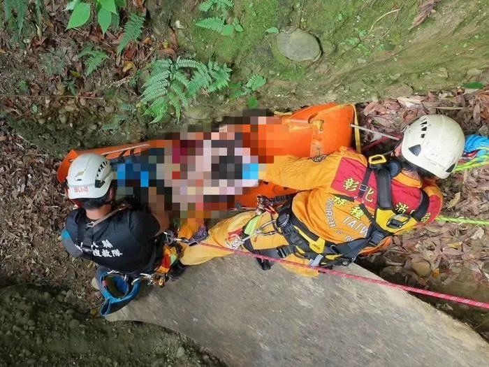 彰化發生墜谷意外！76歲婦搶救無效身亡