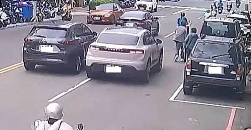 彰化火車站前驚悚「豪車行人地獄」！警方找到監視器畫面