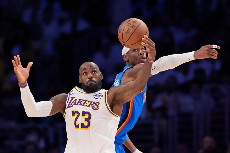 NBA/湖人涼了！詹皇19分下半場崩盤　雷霆差一步橫掃