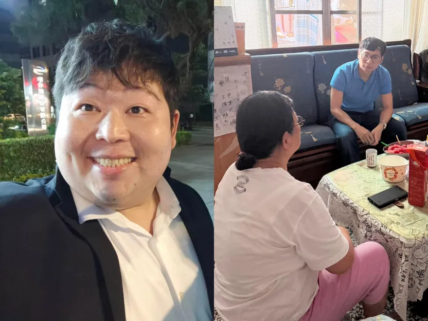 摯友離世2年！逸祥母親節探望山豬媽　感性喊：謝大家沒忘記他