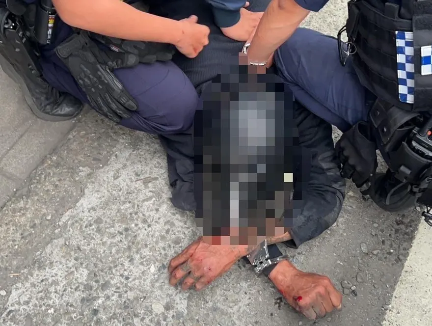 影/高雄男大寮偷車搶劫2菲籍女　逃亡7小時仁武落網