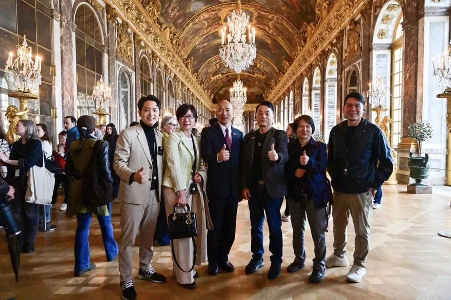 拚國會外交！韓國瑜開金嗓唱出台法友誼