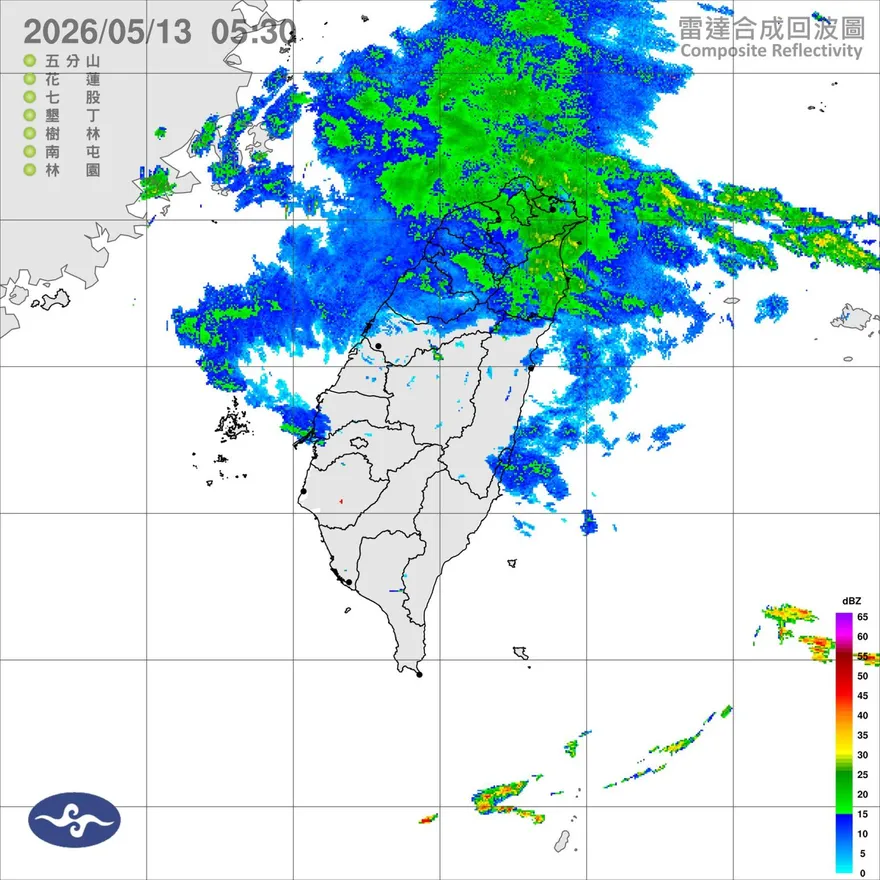雷達籠罩北台卻沒半滴雨！　鄭明典解密「雷達亮帶」現象