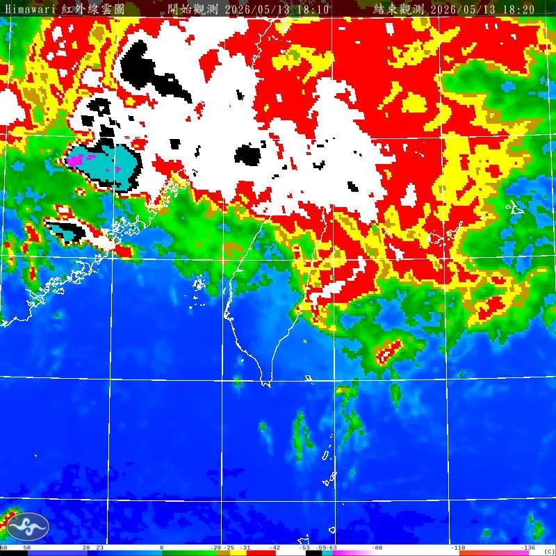 梅雨鋒面橫掃！北部氣溫斷崖式大跳水　5/16起高溫回歸