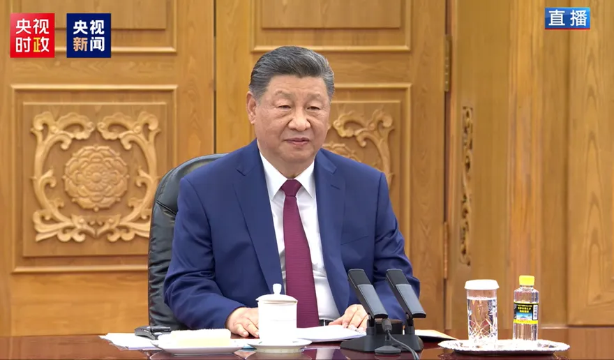會晤川普！習近平：讓2026成中美關係繼往開來的歷史性年份