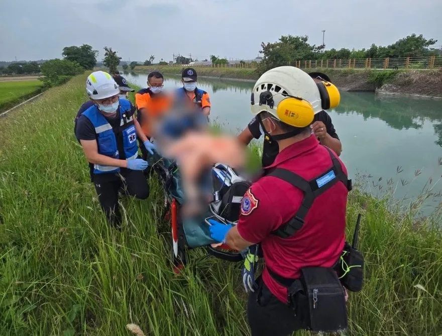 台南嘉南大圳女子落水　緊急救起命危送醫不治