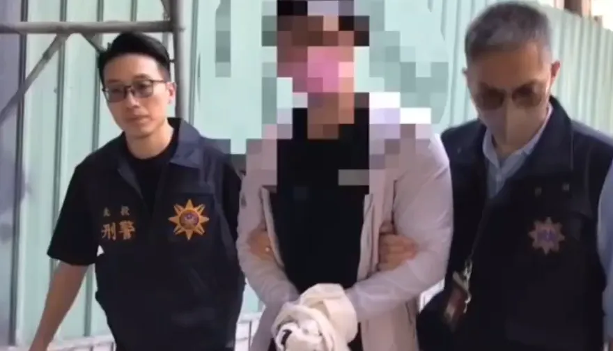 影/上銬畫面曝！孫安佐噴火槍惹禍　涉恐嚇公眾及公共危險罪