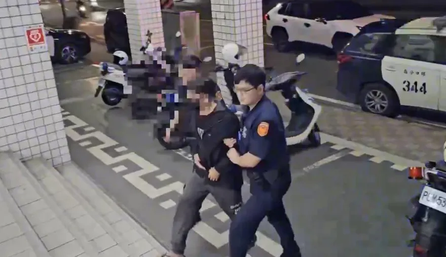 影/新北泰山小吃店雨夜失竊　小偷剪監視器電線仍遭逮