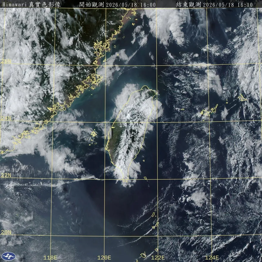 午後對流旺盛！台中山區大雨狂炸溪水恐暴漲　防落石坍方