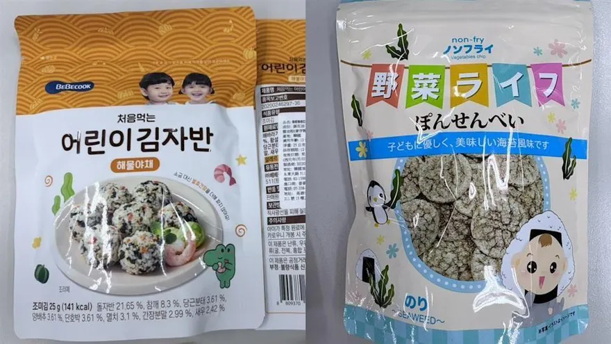 家長注意！知名韓國幼兒食品檢出重金屬　食藥署公布違規名單