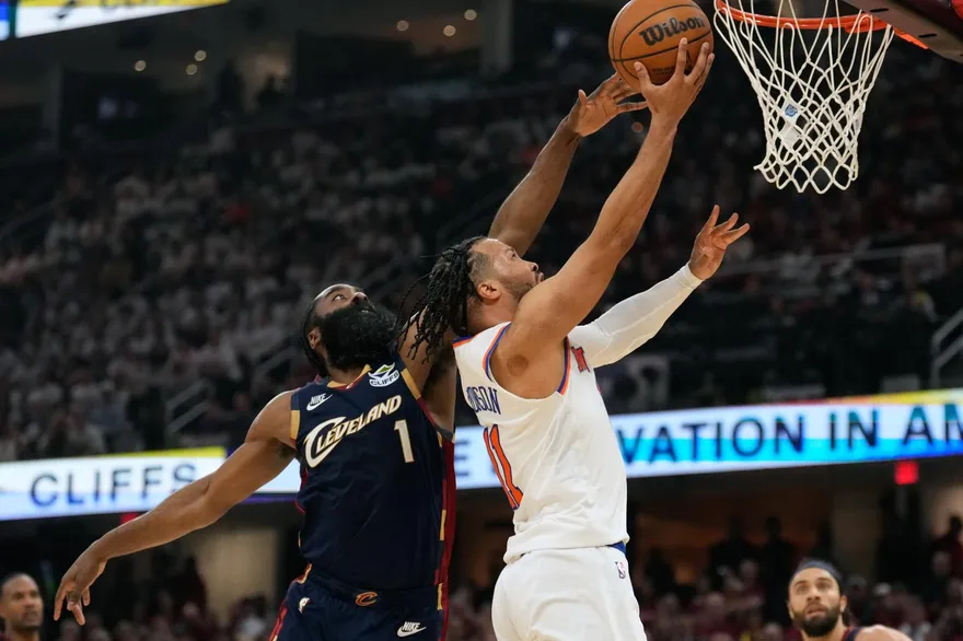 NBA/尼克直落3聽牌！布朗森轟30分輕取騎士　總冠軍賽差一步