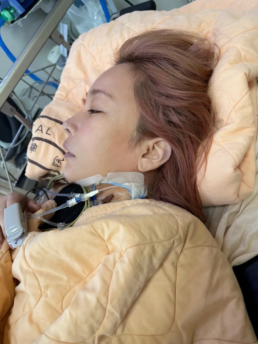 好消息！温嵐ICU搶救10天轉普通病房　曬病床照曝病因
