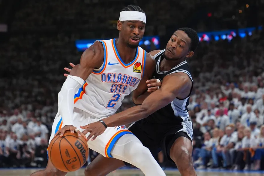 NBA/雷霆聽牌！SGA飆32分　天王山之戰擊敗馬刺