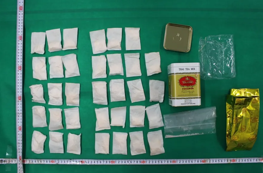 藏茶罐闖關！台男從曼谷走私「市值3千萬」安毒　福岡機場被逮