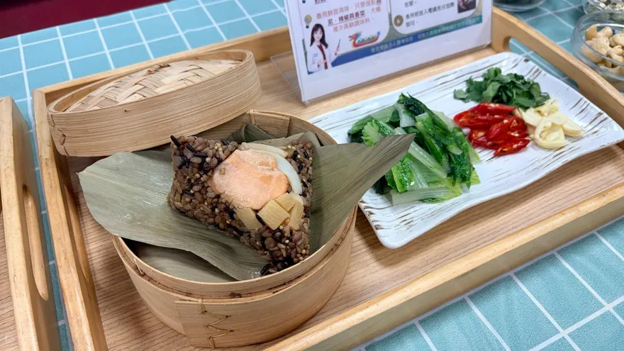 糯米換藜麥、三層肉換花枝！營養師研發300大卡健康粽